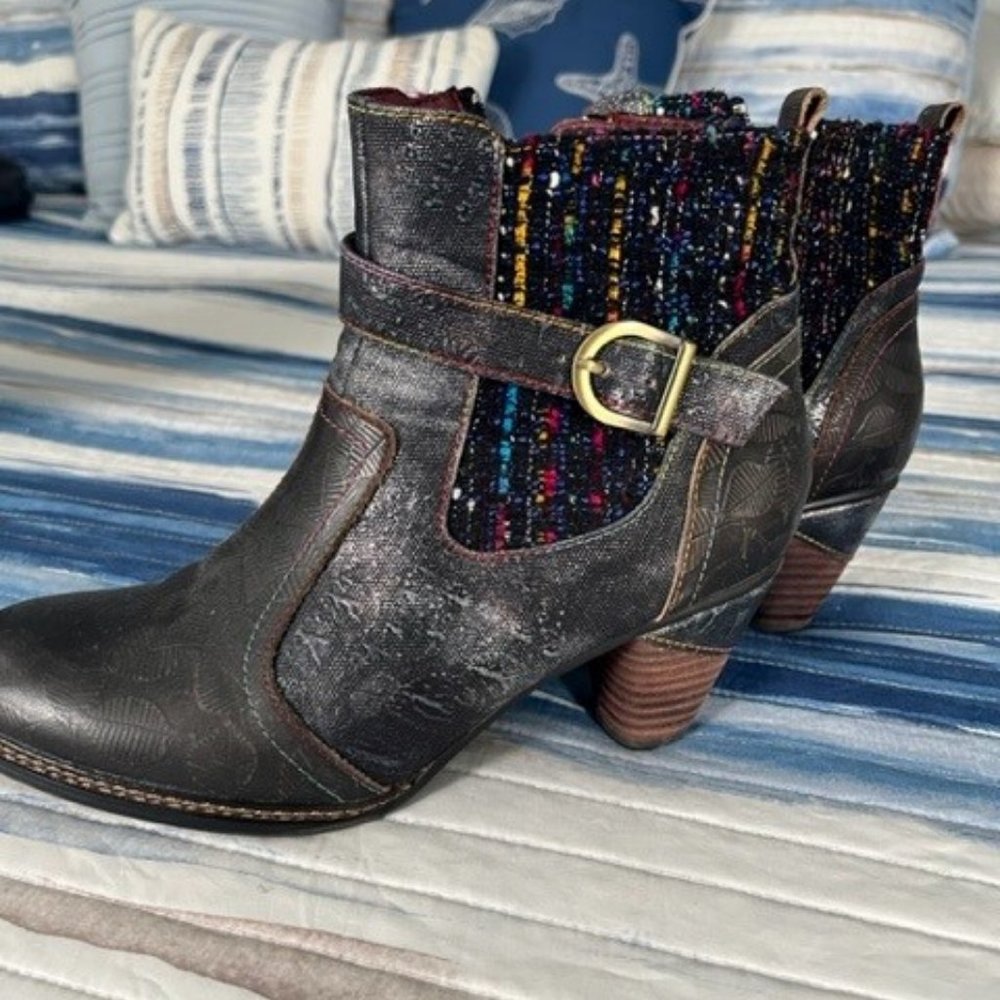 Leather Ankle Booties